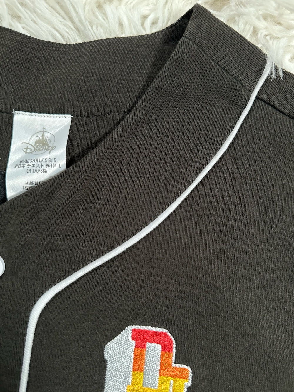 Disneyland Resorts • Unisex Pride Snap Front Embroidery Jersey - Picture 3 of 15